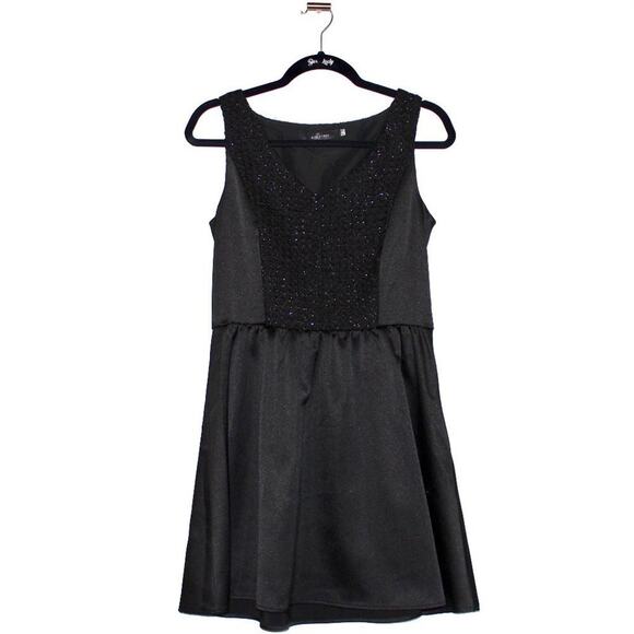 Eric and Lani Little Black Dress Mini Dress Size Large - Picture 1 of 3